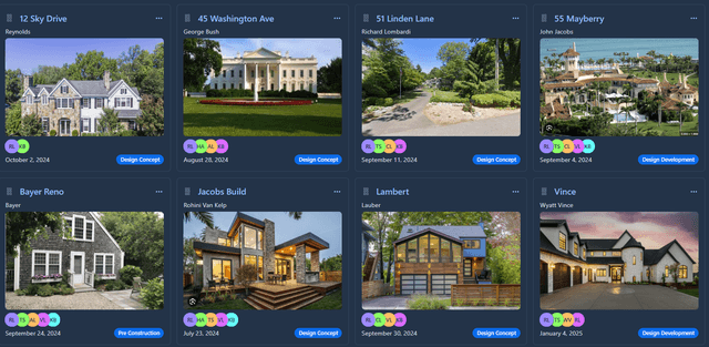 Dark mode UI